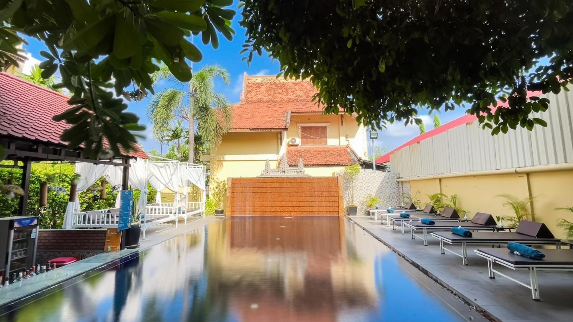 Villa Indochine D'Angkor Siem Reap Exterior foto